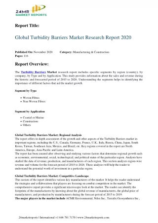 report title