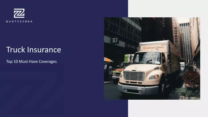 truck insurance