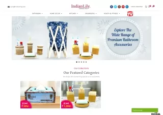 Buy Home Decor Products Online From Indian Lily at affordable Price.