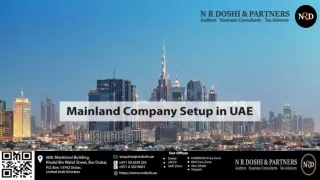 Mainland Company Setup in UAE