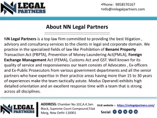 phone 9958570167 info@nnlegalpartners com