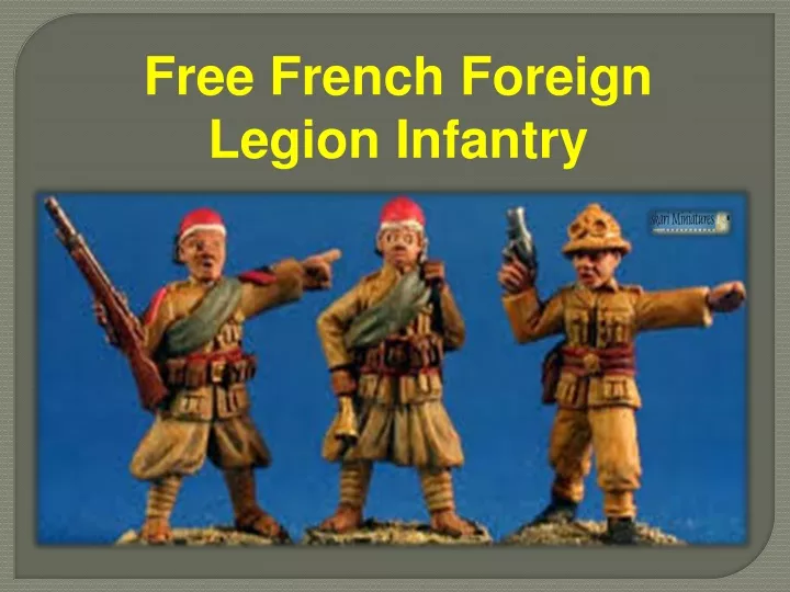 free french foreign legion infantry