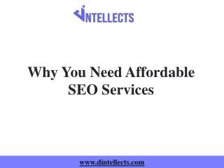 Why You Need Affordable SEO Services