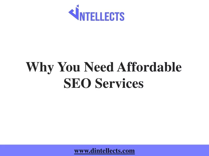 why you need affordable seo services