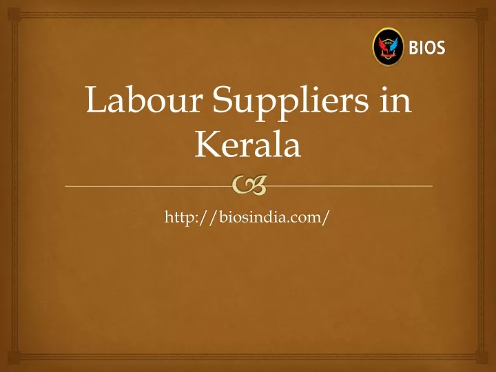 labour suppliers in kerala