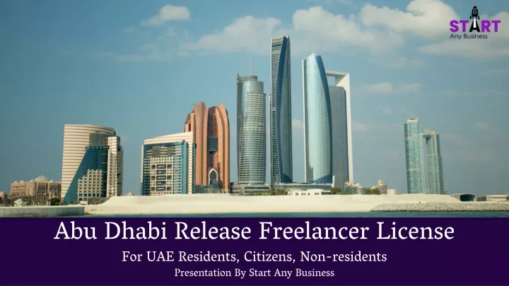 ab u dhabi release freelancer license