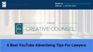 6 Best YouTube Advertising Tips For Lawyers