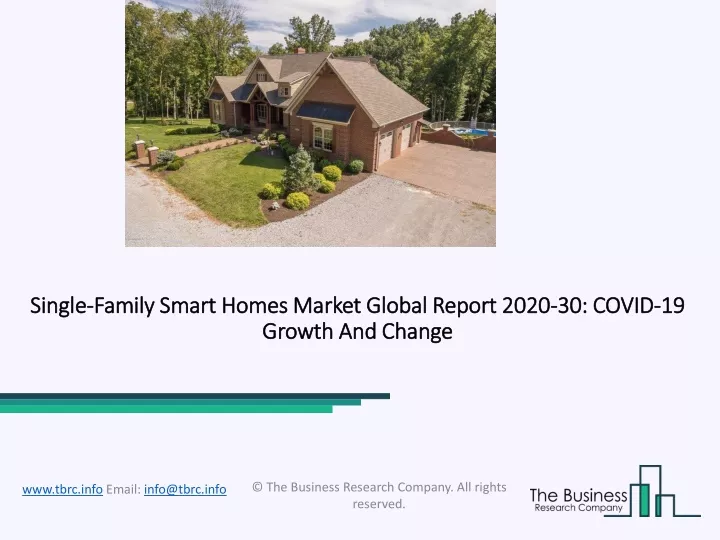 single family smart homes market global report 2020 30 covid 19 growth and change