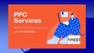 PPC Services in Chandigarh | Best PPC Company in Mohali - Finest Tech Solution