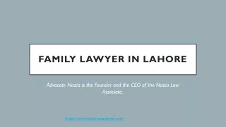 Divorce Lawyers in Lahore Pakistan by Expert Advice
