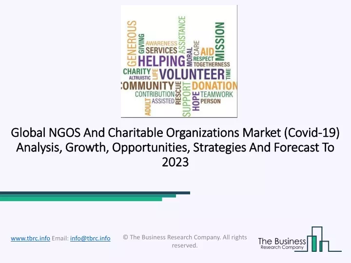 global ngos and charitable organizations global