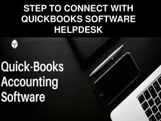 Step to connect with QuickBooks Accounting software