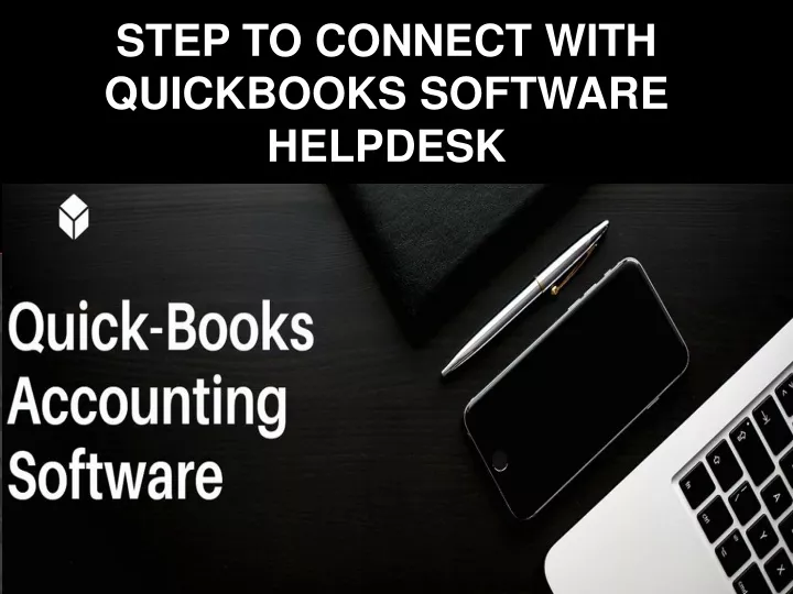 step to connect with quickbooks software helpdesk