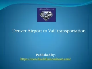 Denver Airport to Vail transportation