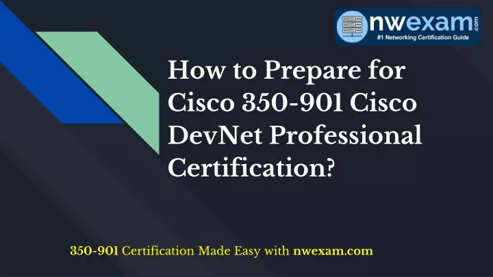 how to prepare for cisco 350 901 cisco devnet