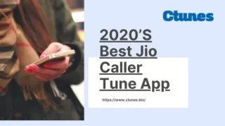 Jio Music Caller Tune App