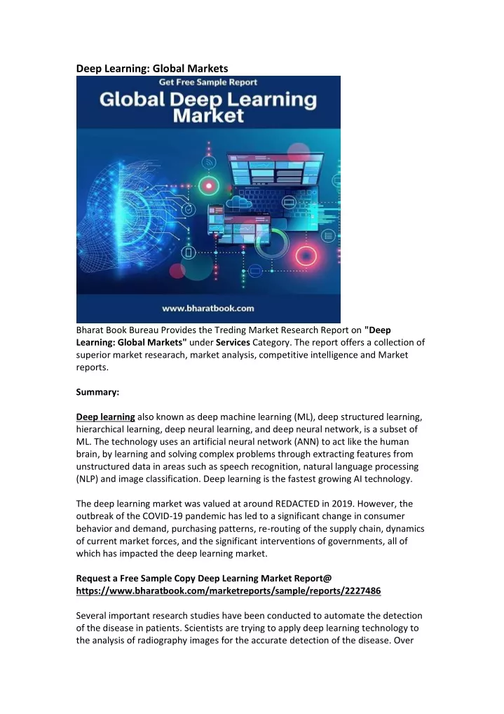 deep learning global markets