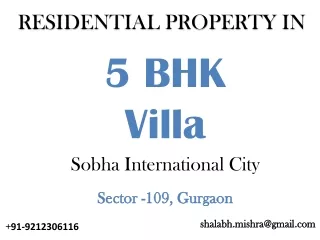 sobha international city