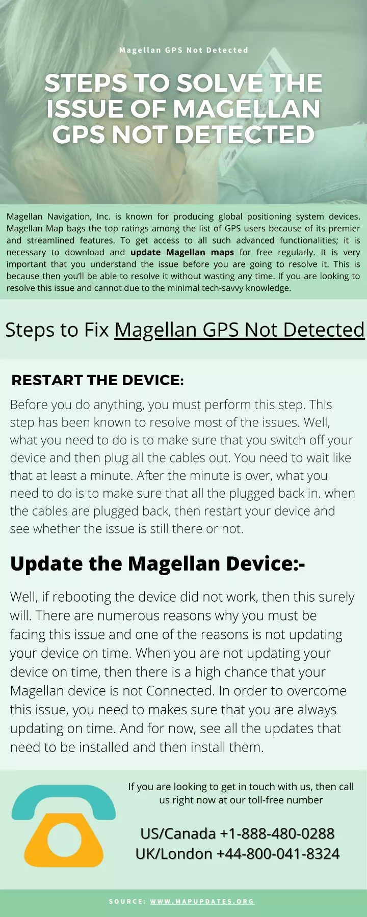 magellan gps not detected