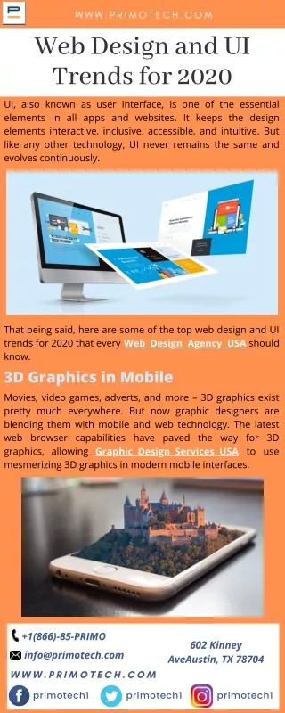 Web Design and UI Trends for 2020