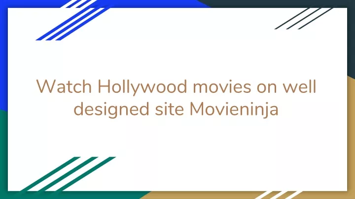 watch hollywood movies on well designed site movieninja