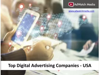 Top Digital Advertising Companies - USA