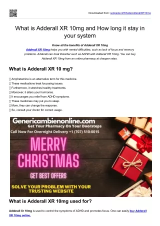 downloaded from justpaste it whatisadderallxr10mg