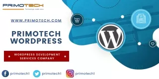 Wordpress Development Services Company | Primotech