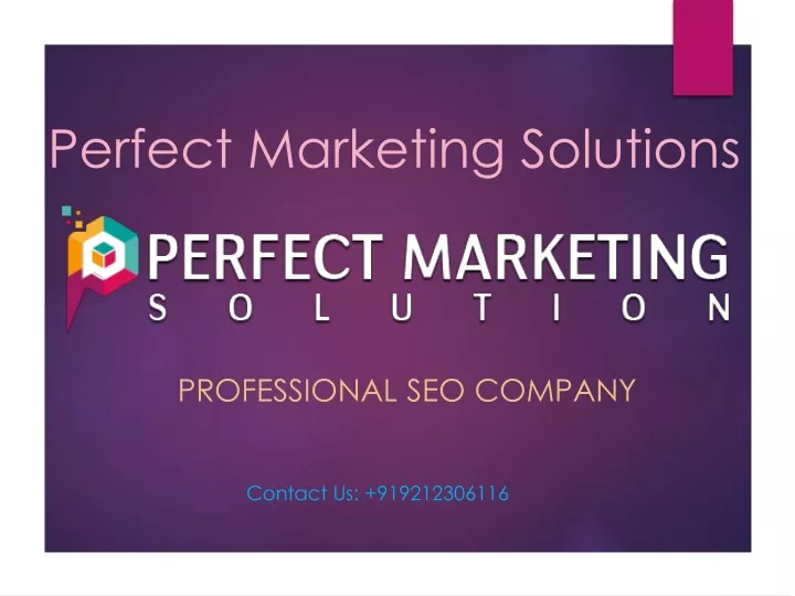 perfect marketing solutions
