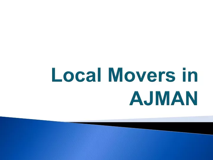 local movers in ajman