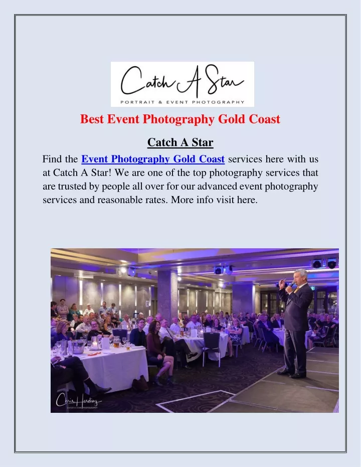 best event photography gold coast
