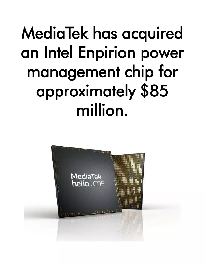 mediatek has acquired mediatek has acquired