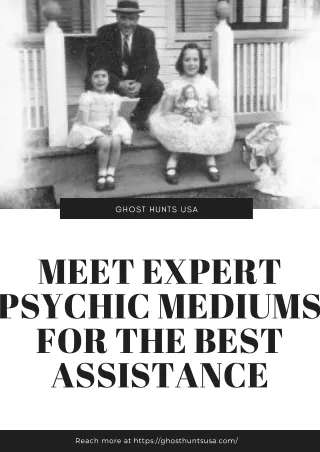 Meet Expert Psychic Mediums for the Best Assistance