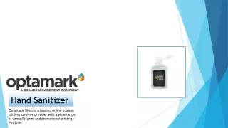 hand sanitizer