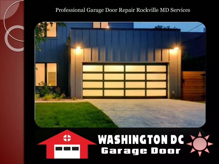 professional garage door repair rockville