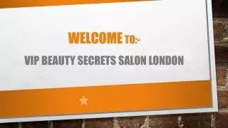 welcome to