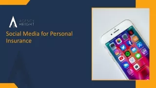 Using social media benefits for personal insurance agents