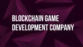 blockchain game development company