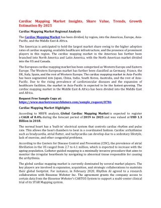 cardiac mapping market insights share value
