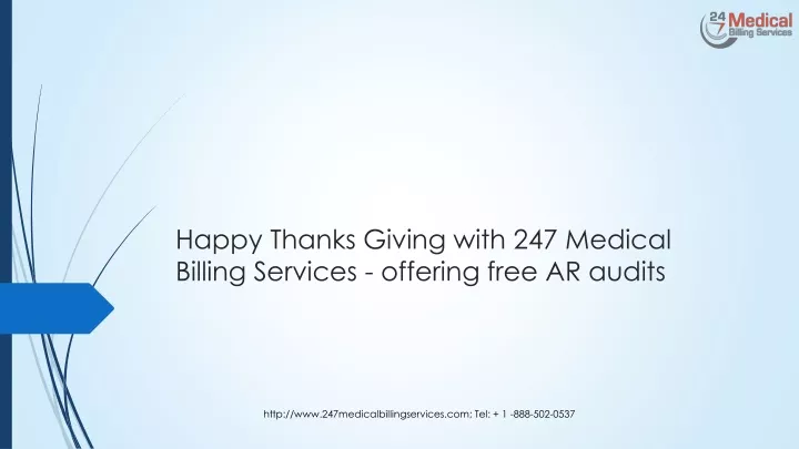 happy thanks giving with 247 medical billing services offering free ar audits
