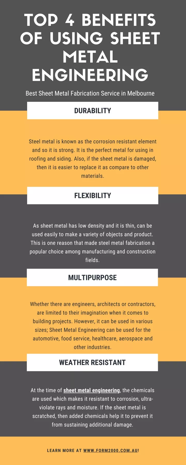top 4 benefits of using sheet metal engineering
