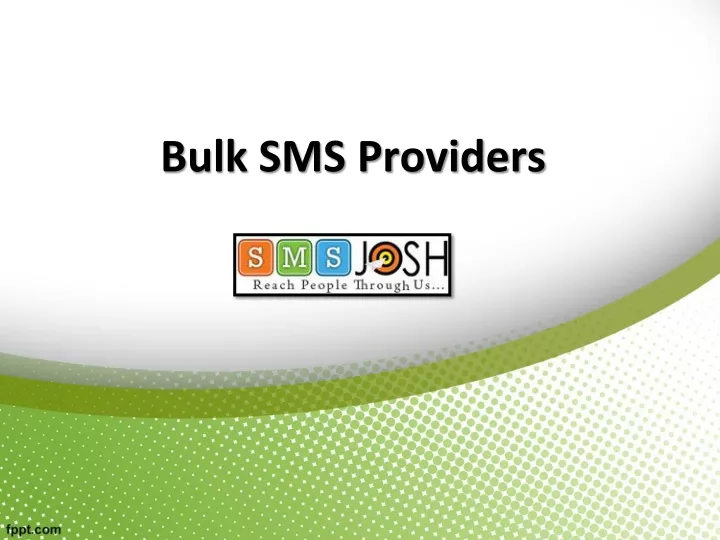 bulk sms providers