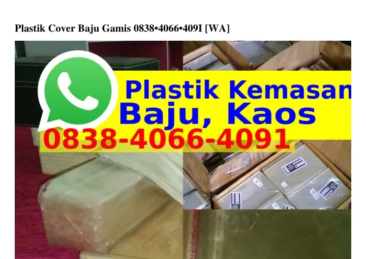 plastik cover baju gamis 0838 4066 409i wa