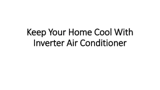 keep your home cool with inverter air conditioner