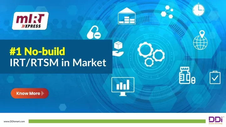 1 no build irt rtsm in market