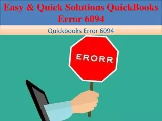 easy quick solutions quickbooks error 6094
