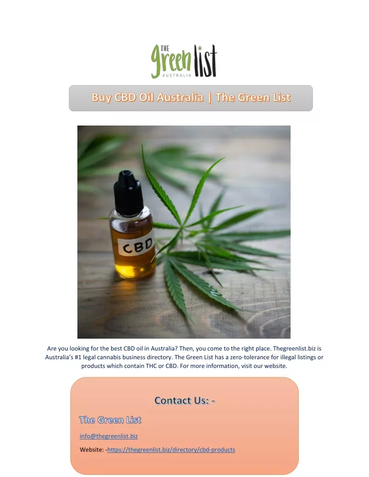 are you looking for the best cbd oil in australia