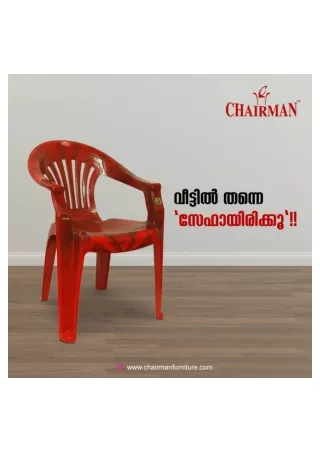 Best Plastic Chairs in Kerala