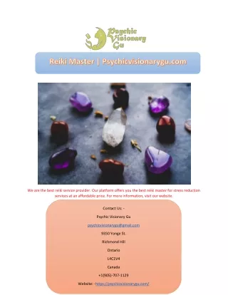 we are the best reiki service provider