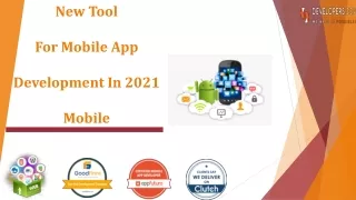 New tool for Mobile app development in 2021 mobile